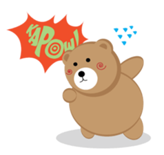 Romantic Tipsy Bear sticker #10253290