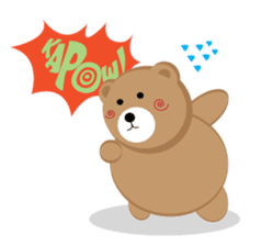 Romantic Tipsy Bear sticker #10253290
