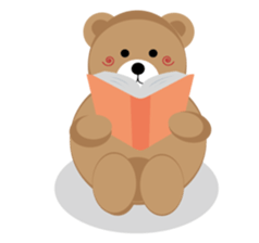 Romantic Tipsy Bear sticker #10253291