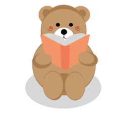 Romantic Tipsy Bear sticker #10253291