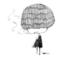 Kage-kun(shadow-boy) 2 sticker #10253497