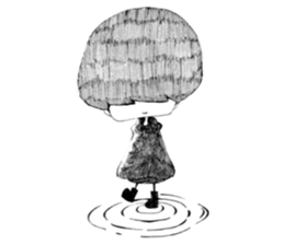 Kage-kun(shadow-boy) 2 sticker #10253502