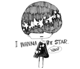 Kage-kun(shadow-boy) 2 sticker #10253506