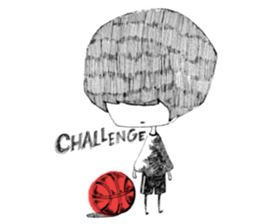 Kage-kun(shadow-boy) 2 sticker #10253515