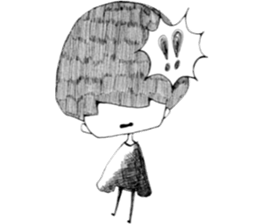 Kage-kun(shadow-boy) 2 sticker #10253521