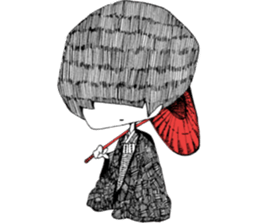 Kage-kun(shadow-boy) 2 sticker #10253523