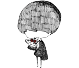 Kage-kun(shadow-boy) 2 sticker #10253526