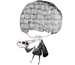 Kage-kun(shadow-boy) 2 sticker #10253527