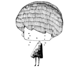 Kage-kun(shadow-boy) 2 sticker #10253530