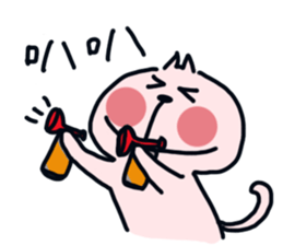 part-time cat II sticker #10253630