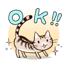 Mocha of american shorthair sticker #10253913