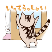 Mocha of american shorthair sticker #10253924