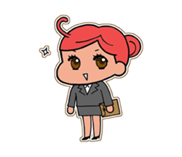 OL -chan sticker #10254196