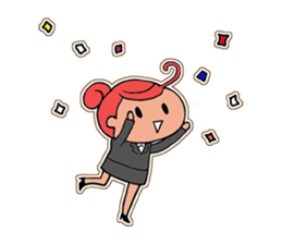 OL -chan sticker #10254213