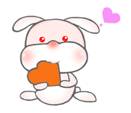 Light bunny sticker #10254347