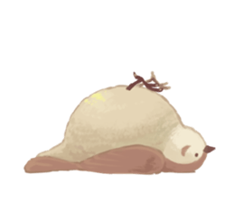 A Fat Sparrow sticker #10255098