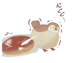 A Fat Sparrow sticker #10255106