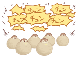 A Fat Sparrow sticker #10255117