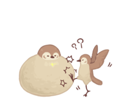 A Fat Sparrow sticker #10255130