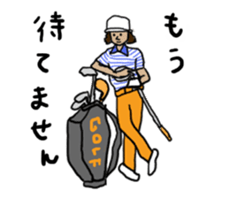 Every day Golf sticker #10255702