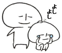 Persons' white 2 sticker #10255910