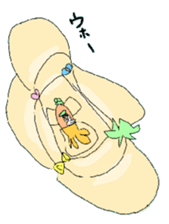 Dreaming Gorilla15 sticker #10256068