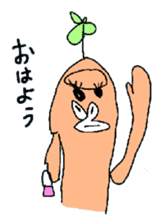 Dreaming Gorilla15 sticker #10256078