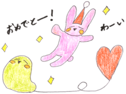 Faintly USAMOCHI sticker #10256134