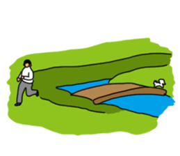 The Papillon & Uncle sticker #10256413