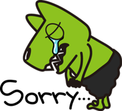 Lovely ZUMBA-kun sticker #10256618