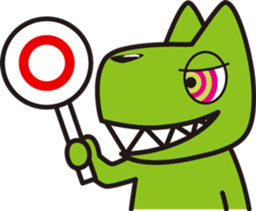 Lovely ZUMBA-kun sticker #10256636