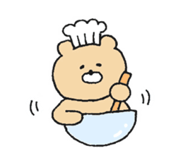 Mr. Bear"Kumao"5 sticker #10256676
