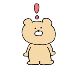Mr. Bear"Kumao"5 sticker #10256680