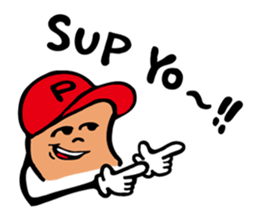 Street potato sticker #10256776