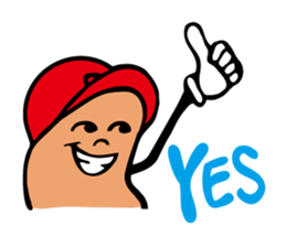 Street potato sticker #10256778