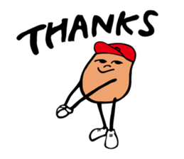 Street potato sticker #10256784