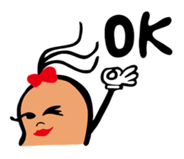 Street potato sticker #10256787