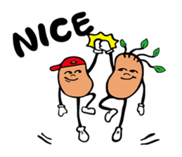 Street potato sticker #10256795