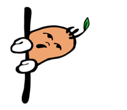 Street potato sticker #10256800