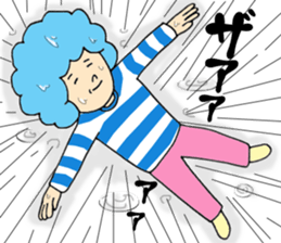 AFRO-SAN Sticker 2 sticker #10256833