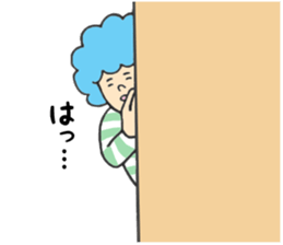 AFRO-SAN Sticker 2 sticker #10256838