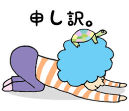 AFRO-SAN Sticker 2 sticker #10256850