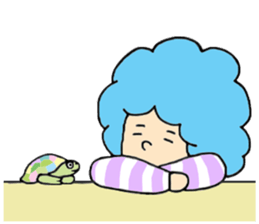 AFRO-SAN Sticker 2 sticker #10256853