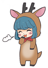 sikako-chan in Japan Nara-ken vol.3 sticker #10257056