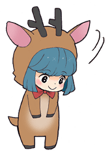 sikako-chan in Japan Nara-ken vol.3 sticker #10257057