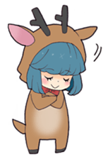 sikako-chan in Japan Nara-ken vol.3 sticker #10257058