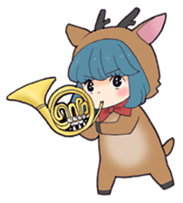 sikako-chan in Japan Nara-ken vol.3 sticker #10257060