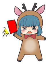 sikako-chan in Japan Nara-ken vol.3 sticker #10257063