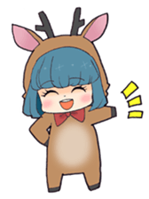 sikako-chan in Japan Nara-ken vol.3 sticker #10257065