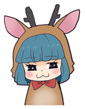 sikako-chan in Japan Nara-ken vol.3 sticker #10257071